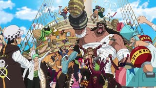 ONE PIECE ~ Luffy In The Staw Hat Fleet Is Formed
