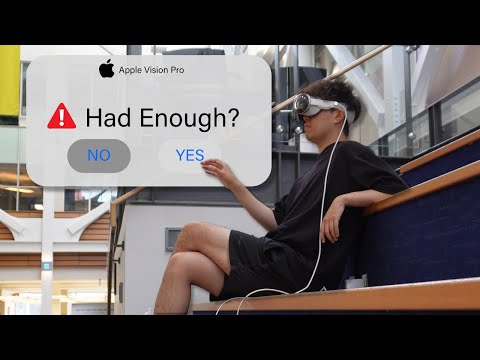 I Spent A Day In The Apple Vision Pro