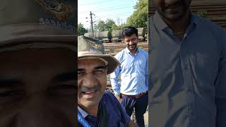 Meet with ajit singh panwar loco pilot ratlam. #train #motivation #railwaylocopilot