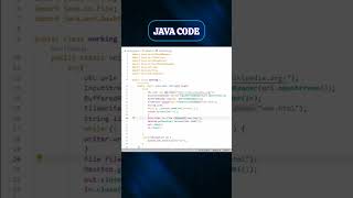 Java program to open website || How to read webpage content using Java.     #shortsfeed #shortvideo