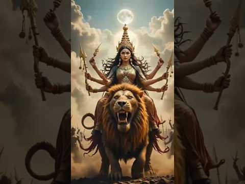 क्या आप जानते हो? माँ चंद्रघंटा का ऐसा रूप, जिसने विकरालता को भी सौम्यता में बदल दिया! 🔱✨ #jaimatadi