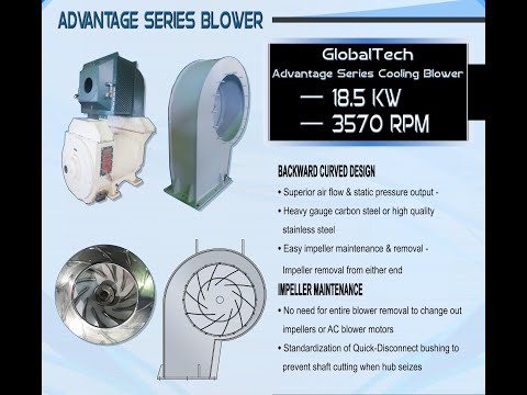 Advantage Series Cooling Blower for Closed Loop Cooling Systems