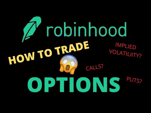 HOW TO TRADE OPTION ON ROBINHOOD 2020 | OPTIONS TRADING