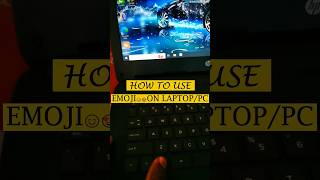 Laptop Me Emoji Kaise Use Kare || how to get emoji on laptop
