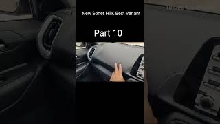 New Kia sonet Htk || part10 || interior features #shorts #telugucarreview
