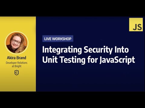 Integrating Security Into Unit Testing for JavaScript