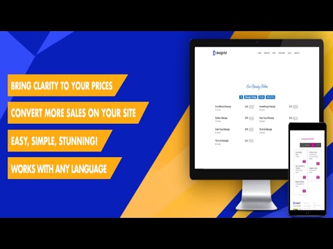 How to create Price list section to WordPress | Tutorial 11 | World Solution