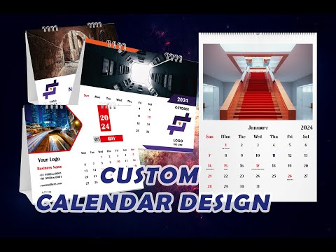Personal Touch in 2024 Customizable Calendar Design