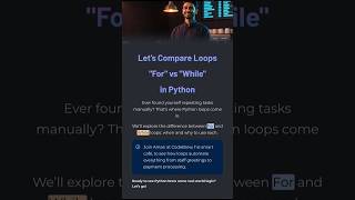 #Forloop vs #WhileLoops in #python