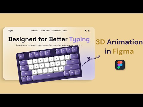 How to Create 3D Animation in Figma | Tutorial for Beginners