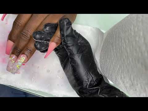 3D Flower + Ombre Nails︱chellaveli