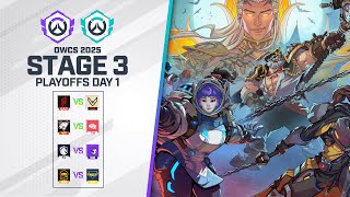 [DROPS] OWCS 2025 | NA & EMEA | Stage 3 Playoffs Day 1