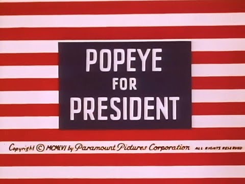 Who Will Win Olive Oyl's Vote? Popeye vs. Bluto for President!