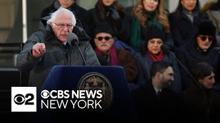 Zohran Mamdani inauguration | Sen. Bernie Sanders swears in NYC Mayor Mamdani