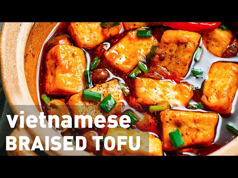 Vietnamese Braised Tofu & Mushrooms