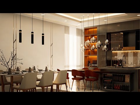 Luxury Living: Interior Design of a Contemporary Duplex Villa | D5 | Interior Design Inspiration |4K