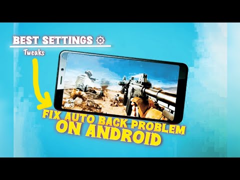 Fix Auto-Back Problem🚀 In Android Device📱 For Gaming 🎮 | Android Tweaks Settings ⚙️