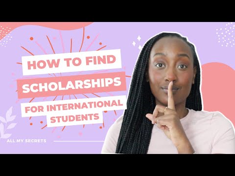 How to get scholarships for international students in the US | UPDATED 2023