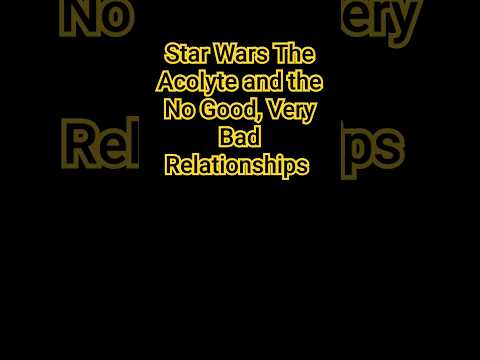 Episode 6 of #theacolyte: Bad Relationships #starwars #lucasfilm #disneystarwars #screenwriting