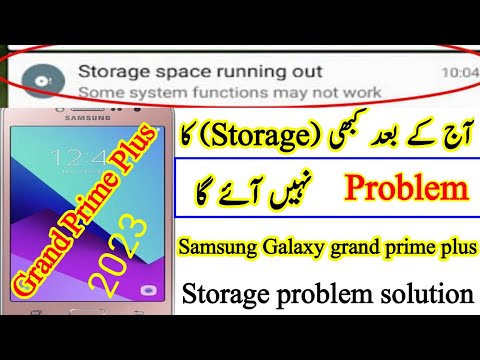 storage problem samsung grand prime plus|storage space running out