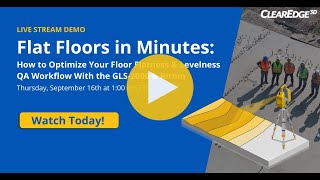 Flat Floors in Minutes: How to Optimize Your Floor Flatness & Levelness QA Workflow