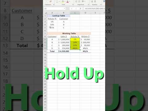 How to do an XLOOKUP in Excel #shorts