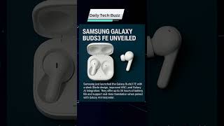 Samsung’s latest audio drop  - the Galaxy Buds3 FE  #dailytechtips #dailytechupdates #GalaxyBuds3FE