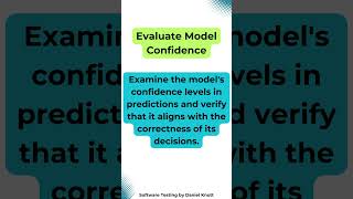 Evaluate Model Confidence #softwaretesting #machinelearning