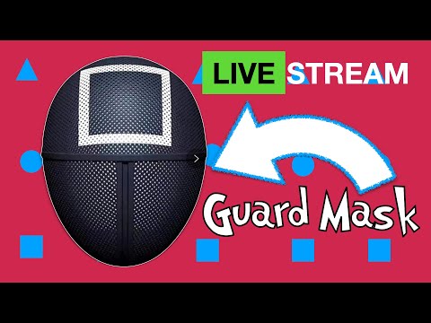 Attempting to Make the Squid Game Guard Mask | October 2021