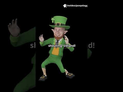 Shouting IRELAND #ai #ireland #leprechaun #awesome #green #shoutingireland