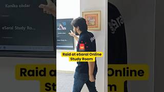 Prateek Sir RAID in LIVE Study Room 🚨 Shocking Reaction 🤯 #shorts #esaral #jee #neet #motivation