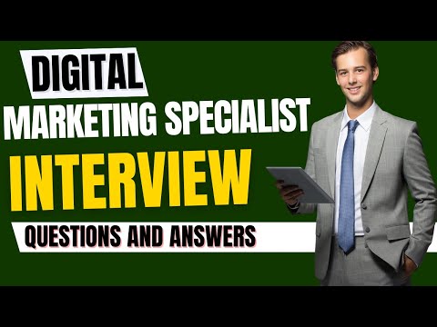Digital Marketing Specialist Interview Questions and Answers for 2025