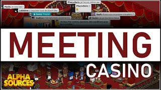 Meeting Casino d'Habbo-Alpha | Rediffusion | AphaSources