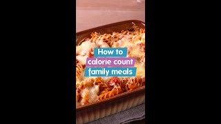 How do you calorie count homemade meals?