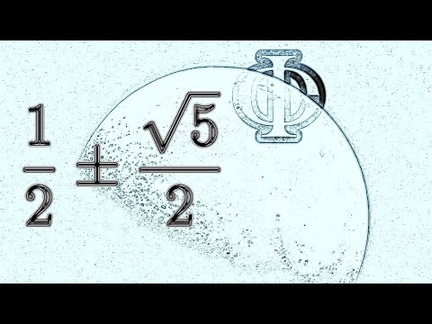 What's 1/2 Doing in Φ? - the Golden Ratio