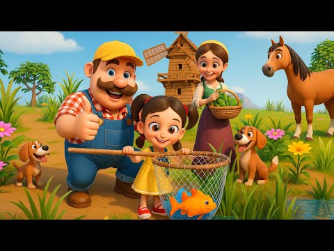 Old MacDonald Had a Farm | Animal Names and Kids Songs | Educational Nursery Rhymes