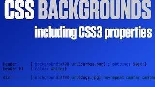Everything you need to know about CSS 3 backgrounds including new properties