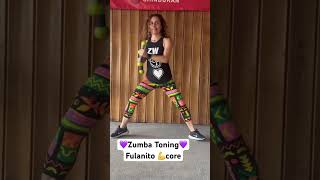 Easy toning routine focus on core muscles. #toningexercises #dance #dancefitness #zumbatoning
