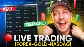 Live Trading Forex, Gold & NQ (ORB KING 4 STRAIGHT WINS?)