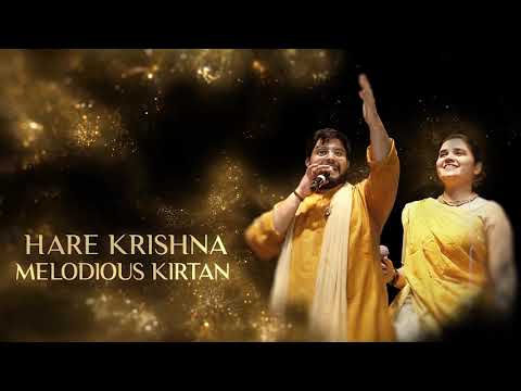 Dhruv Sharma + Swarna Shri - Hare Krishna Melodious Kirtan Live at Vrindavan Chandrodaya Mandir