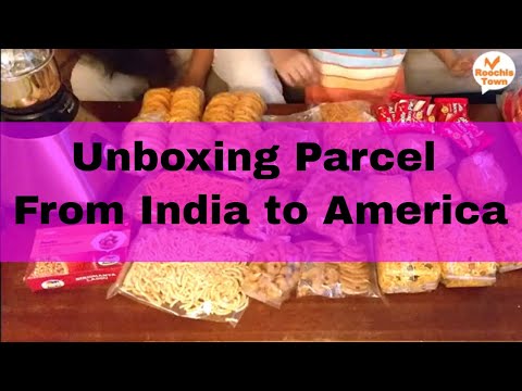 India to USA Parcel | Garudavega | Unboxing