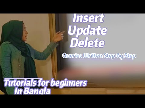 INSERT,UPDATE,DELETE in mysql || কিভাবে টেবিলে ডাটা ইনসার্ট,আপডেট এবং ডিলিট করবেন খুব সহজেই||