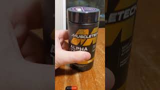 Testosterone Booster for Men, MuscleTech AlphaTest