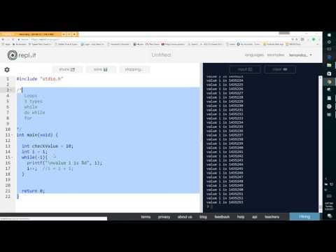 Beginning C - Part 6 Loops