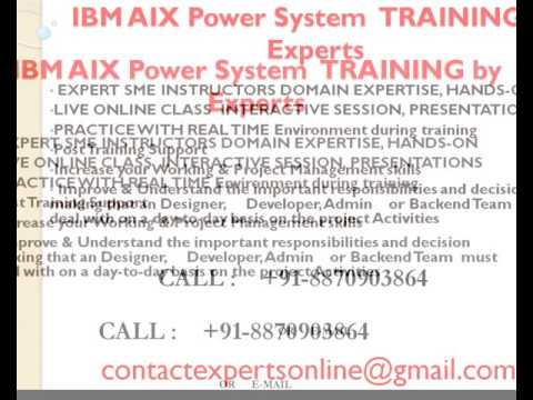 IBm AIX Power System Online Training
