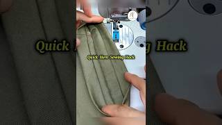 Stylish Cuff & Pant Hem Finishing | Easy Sewing Trick