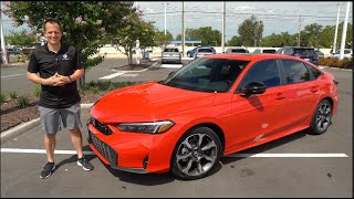 Can the 2025 Honda Civic Hybrid Sport Touring compete with the Toyota Camry XSE?