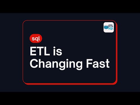 3 Key Concepts Changing How We Write & Process ETL Jobs #etl #sqltips #datawarehousing