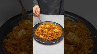 Veg Singapuri Chowmein #shorts #asmr #food #fyp