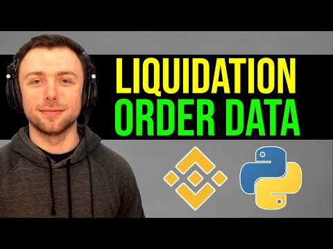 Liquidation order data from Binance in Python